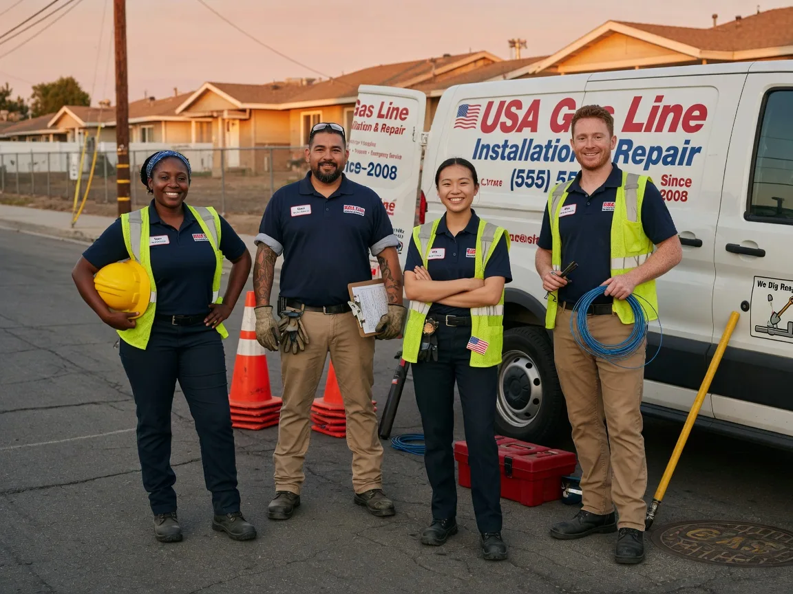 Gas Line Installation company in Lanexa, VA